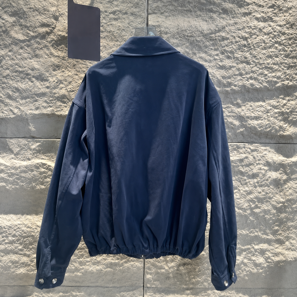 Ralph Lauren Outerwear Oversized Cotton Collared Jacket