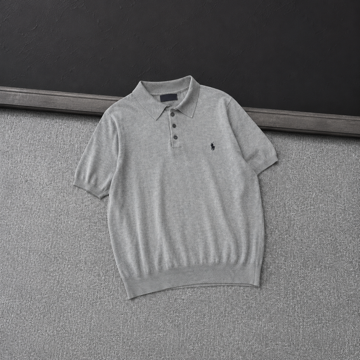 Ralph Lauren Cotton Knit Polo Shirt