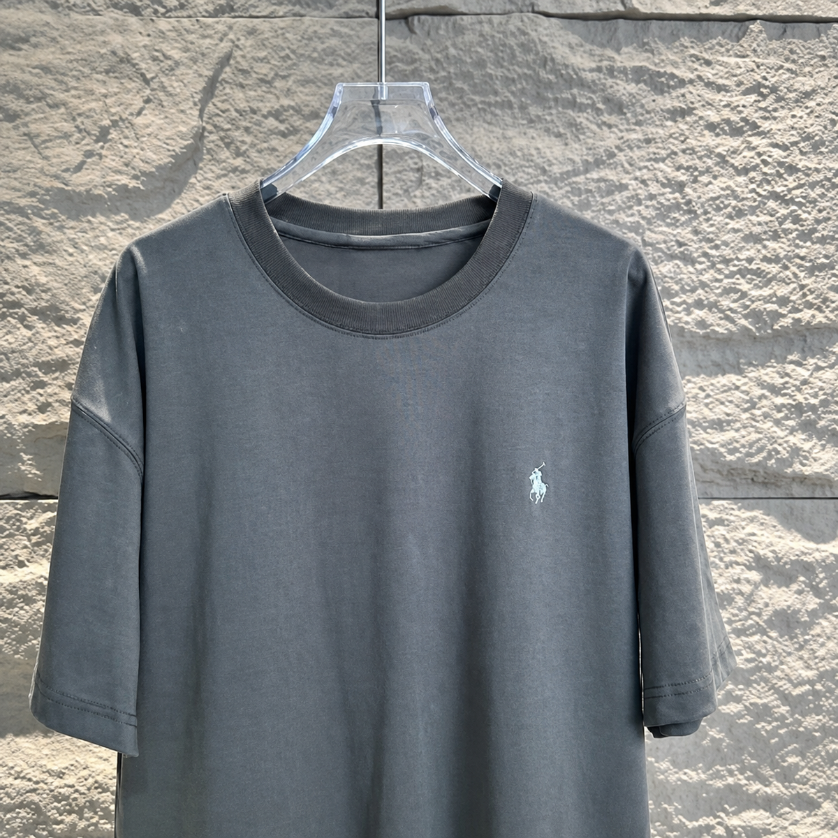 Ralph Lauren T-shirt Solid Crewneck Embroidered Pony Logo