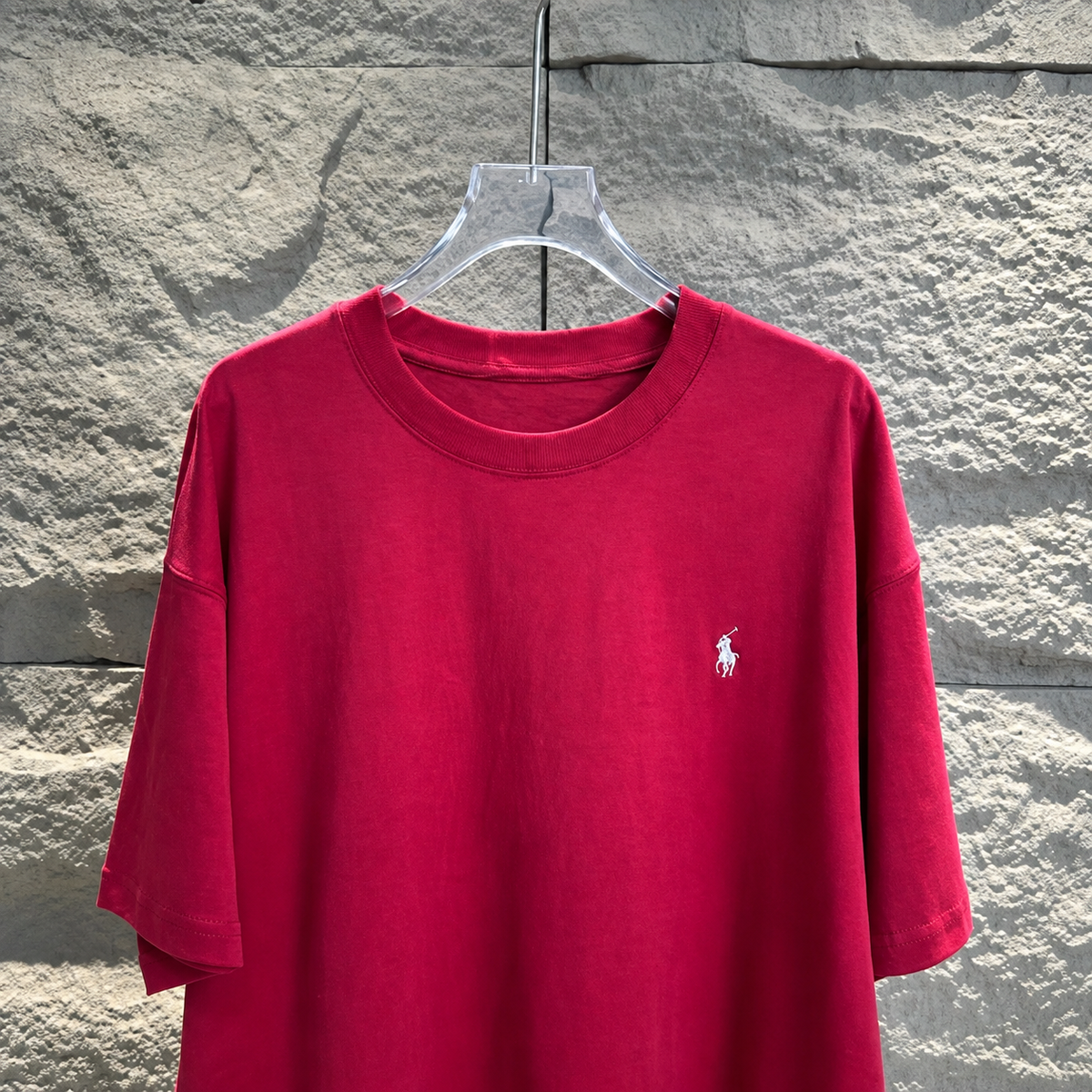 Ralph Lauren T-shirt Solid Crewneck Embroidered Pony Logo