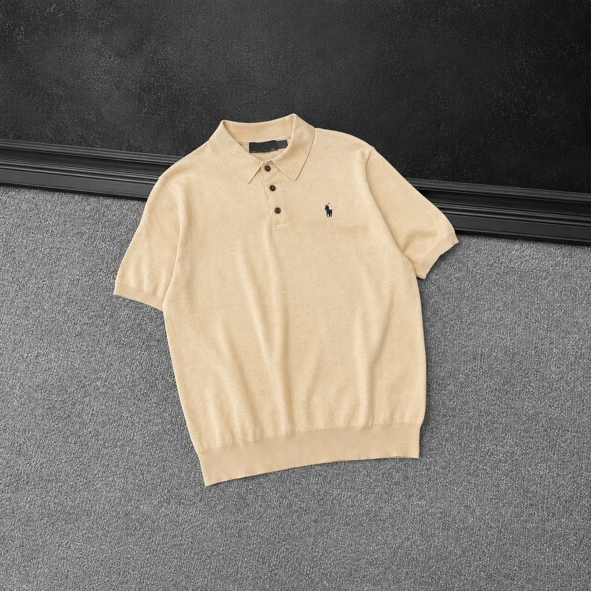 Ralph Lauren Cotton Knit Polo Shirt