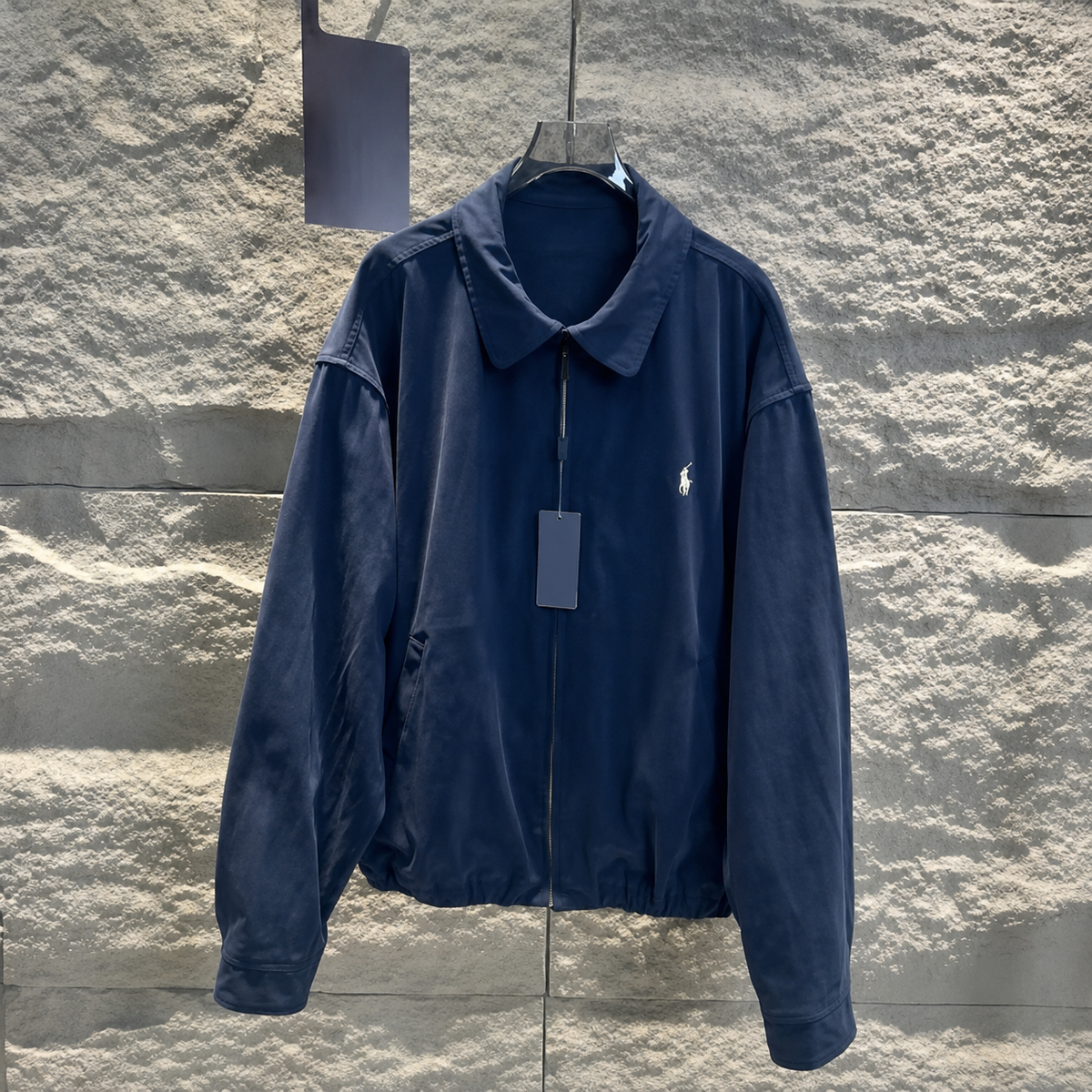 Ralph Lauren Outerwear Oversized Cotton Collared Jacket