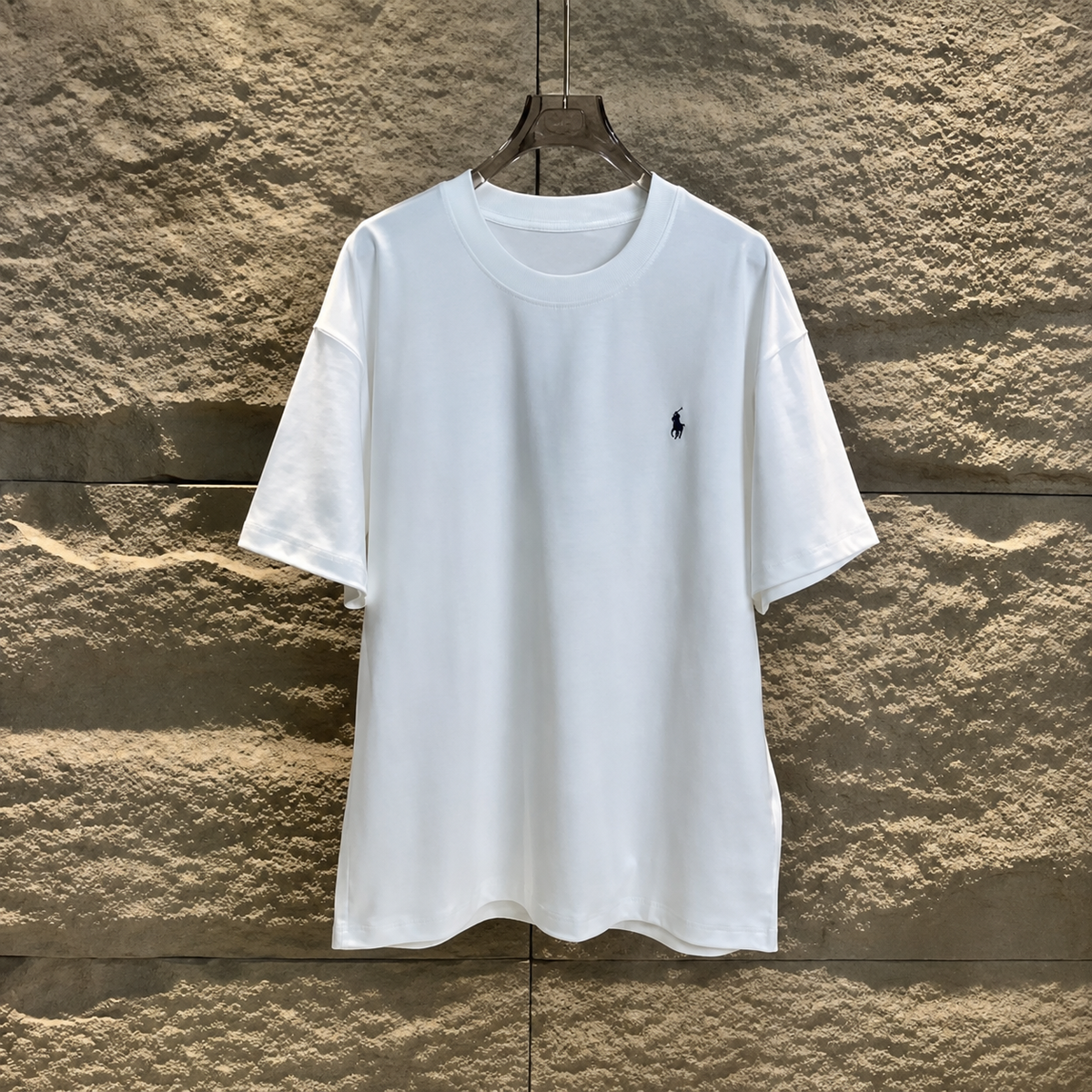 Ralph Lauren T-shirt Solid Crewneck Embroidered Pony Logo