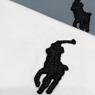 Ralph Lauren T-shirt Unisex Embroidered Logo Heavyweight Cotton Crewneck Tee