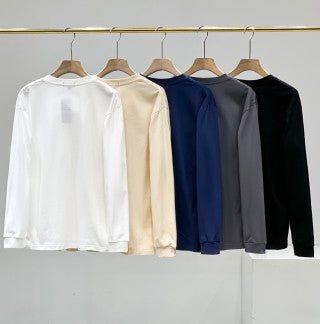 Ralph Lauren T-shirt Essential Pony Logo Long Sleeve Crew Neck Tee