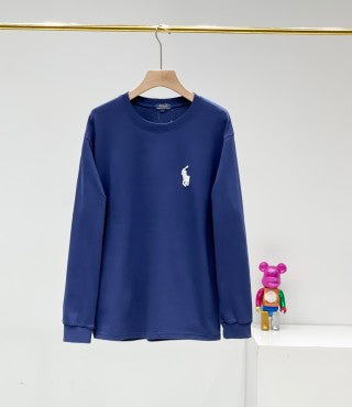 Ralph Lauren T-shirt Essential Pony Logo Long Sleeve Crew Neck Tee