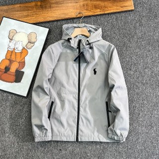Ralph Lauren Outerwear Hooded Softshell Zip Jacket