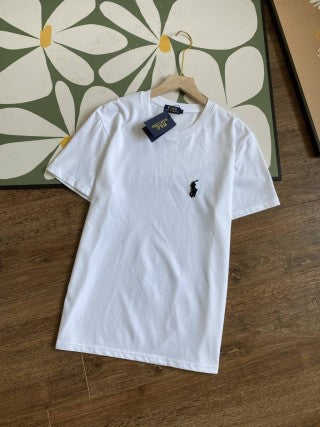 Ralph Lauren T-shirt Classic Pony Logo Mercerized Cotton Crew Neck Tee