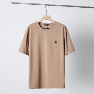 Ralph Lauren T-shirt Mercerized Cotton Pony Embroidered Crewneck Tee