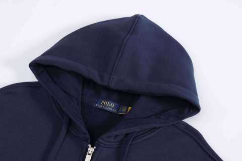 Ralph Lauren Essential Outerwear Double Knit Hooded Jacket