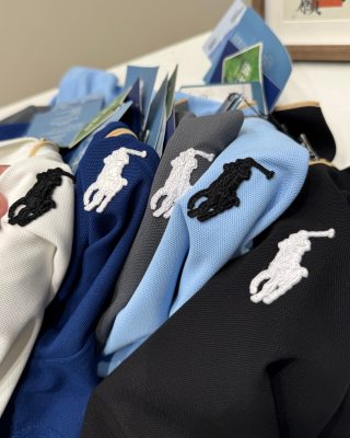 Ralph Lauren Half Zip Silk Blend Mesh Polo Shirt