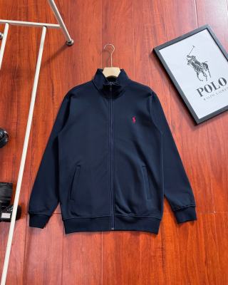 Ralph Lauren Outerwear Full-Zip Mockneck Cotton Jacket