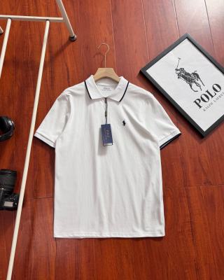 Ralph Lauren Polo Shirt Contrast Trim Cotton Piqué Polo