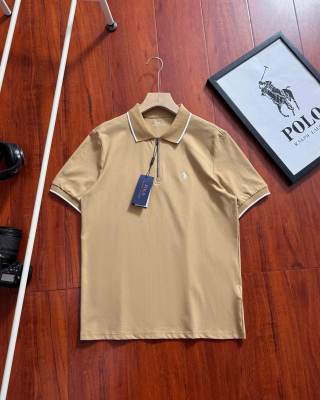 Ralph Lauren Polo Shirt Contrast Trim Cotton Piqué Polo