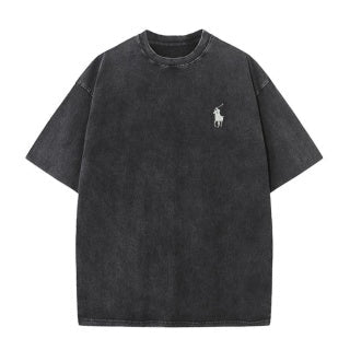 Ralph Lauren T-shirt Vintage Graphic Pony Logo Crew Neck Tee