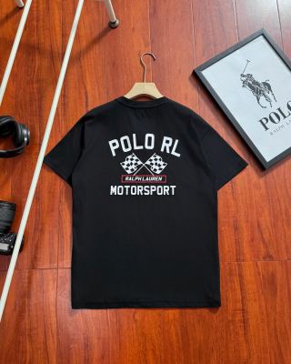 Ralph Lauren T-shirt Graphic Polo Logo Crew Neck Tee