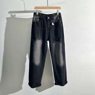 Ralph Lauren Pants Vintage Washed Wide Leg Denim Jeans