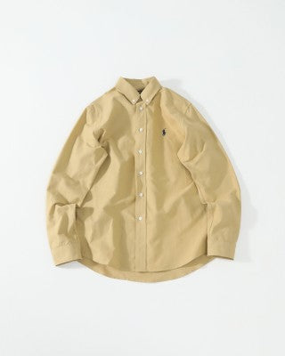 Ralph Lauren Shirt Cotton Oxford Button Down Long Sleeve Shirt