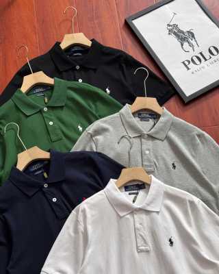 Ralph Lauren Slim Fit Washed Cotton Mesh Polo Shirt