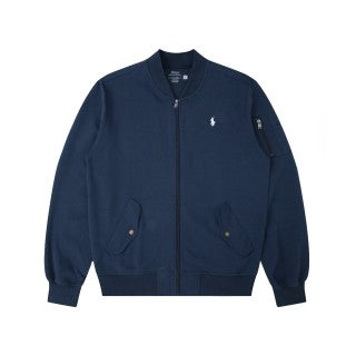 Ralph Lauren Outerwear Logo Embroidered Bomber Jacket