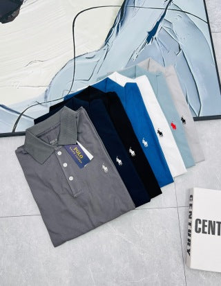 Ralph Lauren Slim Fit Cotton Piqué Pony Polo Shirt