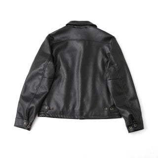 Ralph Lauren Outerwear PU Leather Zip Jacket