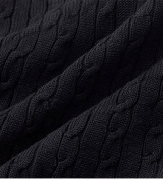 Ralph Lauren T-shirt Cable Knit Short Sleeve Crewneck Tee