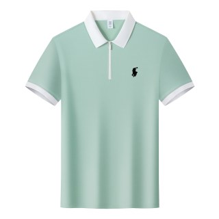 Ralph Lauren Contrast Zip Polo Shirt