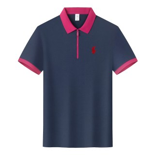 Ralph Lauren Contrast Zip Polo Shirt