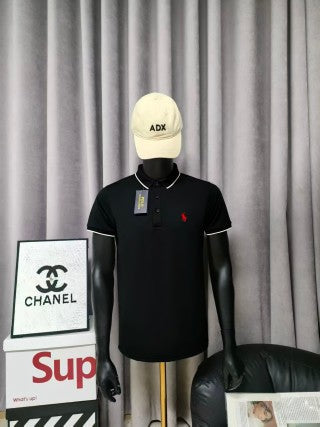 Ralph Lauren Contrast Trim Cotton Polo Shirt
