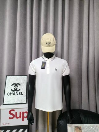Ralph Lauren Contrast Trim Cotton Polo Shirt