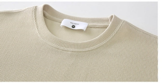 Ralph Lauren T-shirt Waffle Colorblock Pony Crew Neck Tee