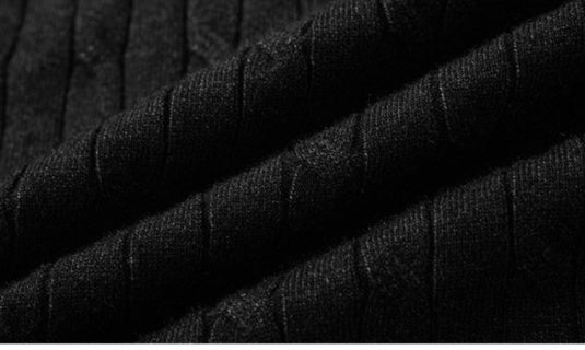 Ralph Lauren Cable Knit Collar Polo Shirt