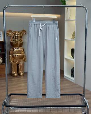 Ralph Lauren Pants Lyocell Linen Blend Straight Leg Trousers