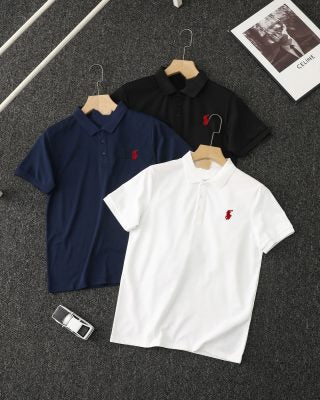 Ralph Lauren Polo Shirt Embroidered Pony Cotton Piqué Polo