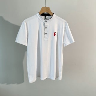 Ralph Lauren T-shirt Short Sleeve Henley Pony Logo
