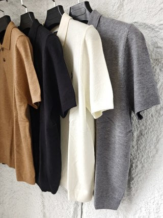 Ralph Lauren Solid Knit Short Sleeve Polo Shirt