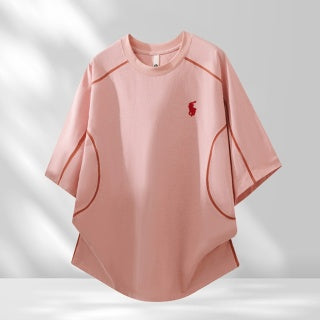 Ralph Lauren T-shirt Contrast Piping Oversized Crewneck Tee