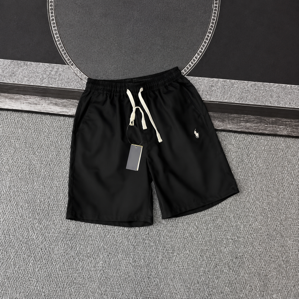 Ralph Lauren Pants Linen Drawstring Pony Shorts