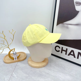 Ralph Lauren Hat Lemon Yellow Contrast Pony Baseball Cap