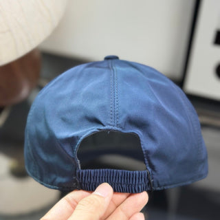 Ralph Lauren Hat Deep Royal Blue Baseball Cap with Multicolor Front Embroidery