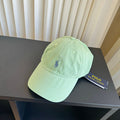 Ralph Lauren Hat Pastel Mint Blue Pony Washed Baseball Cap