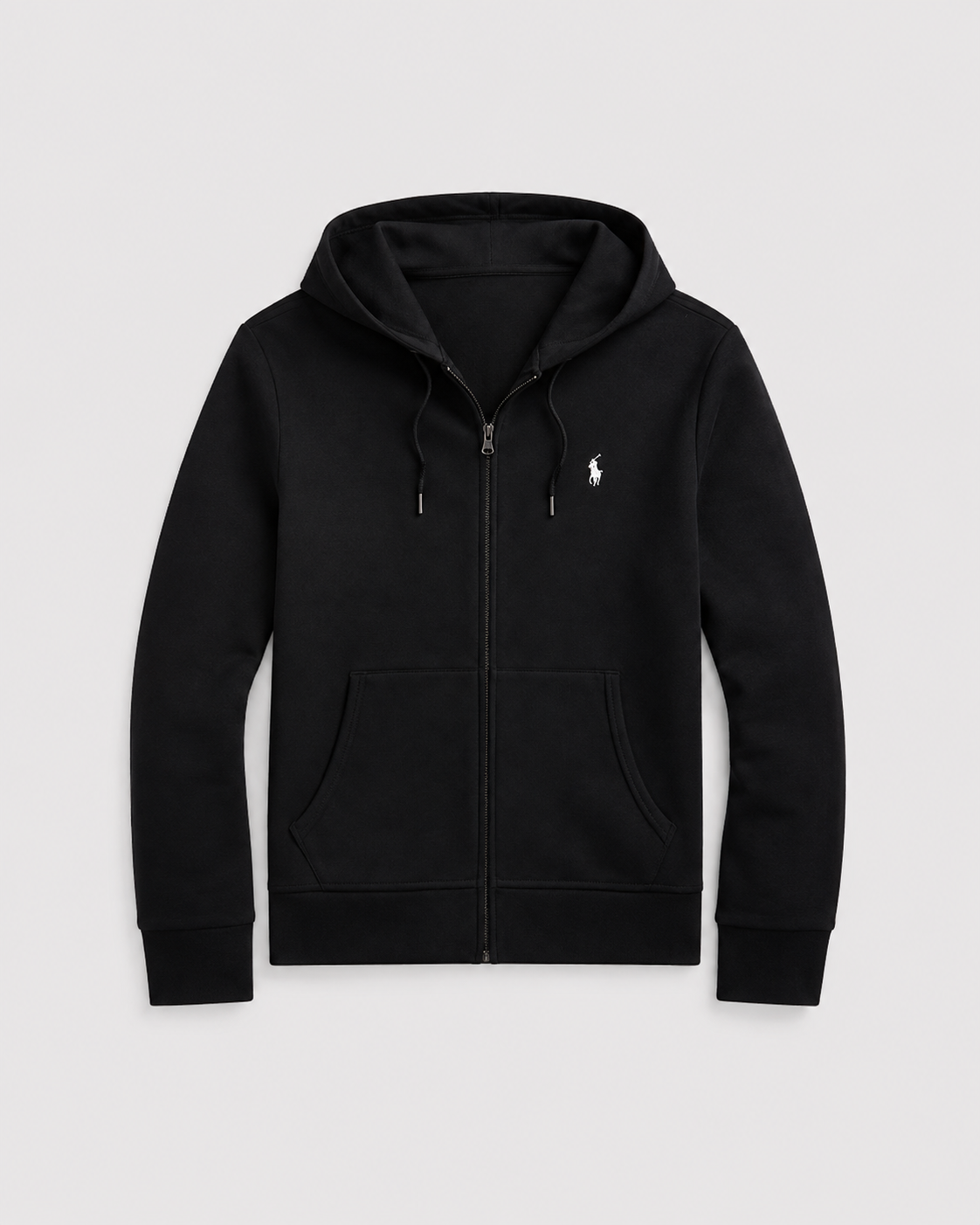 Ralph Lauren Signature Outerwear Hooded Full Zip Sweatshirt Jacket