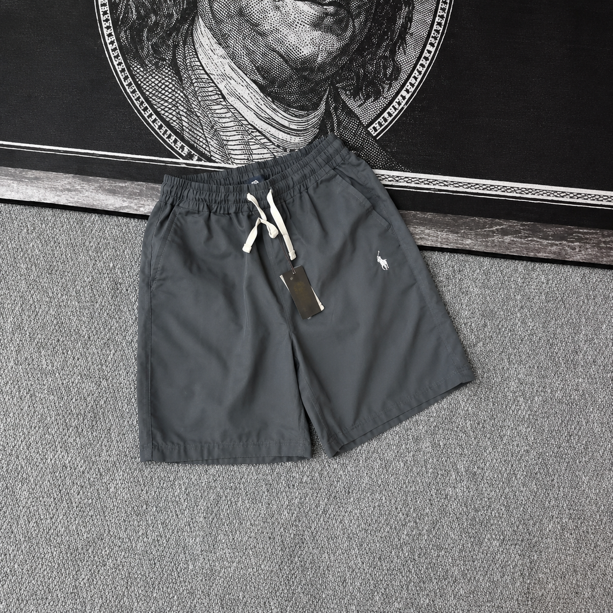 Ralph Lauren Pants Linen Drawstring Pony Shorts