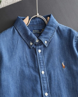 Ralph Lauren Vintage Outerwear Denim Overshirt Jacket