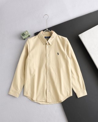 Ralph Lauren Shirt Oxford Washed Long Sleeve Casual Shirt