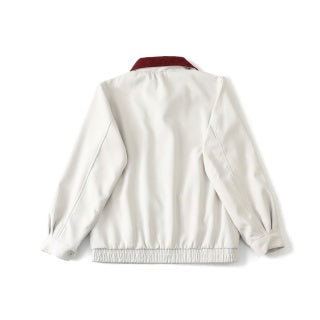 Ralph Lauren Outerwear Contrast Collar Cotton Harrington Jacket