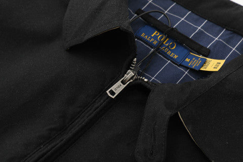 Ralph Lauren Outerwear Vintage Fold-Collar Zip Jacket