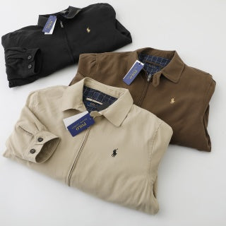 Ralph Lauren Outerwear Vintage Fold-Collar Zip Jacket