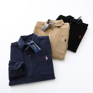 Ralph Lauren Outerwear Corduroy Zip Jacket